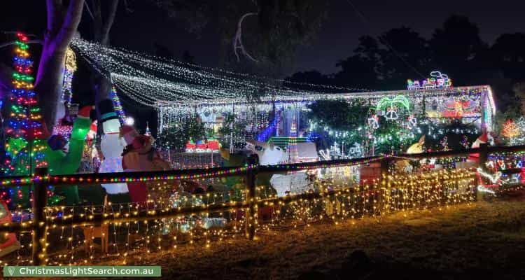 Christmas Light display at 1320 Stone Street, Chidlow