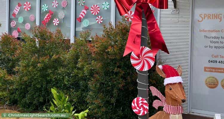 Christmas Light display at 50 Telemon Street, Beaudesert