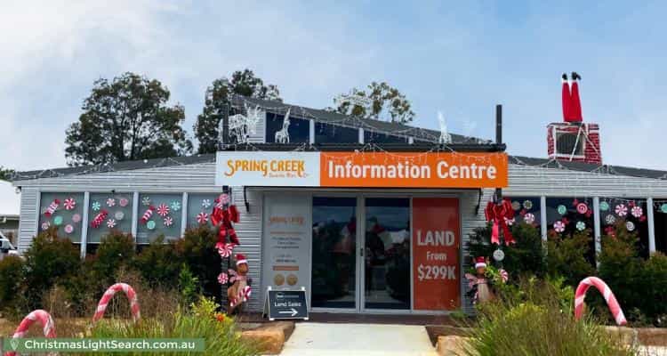 Christmas Light display at 50 Telemon Street, Beaudesert