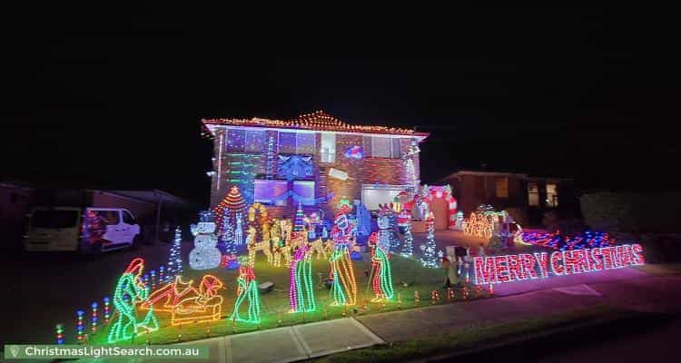 Christmas Light display at  Hull Place, Seven Hills