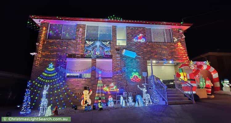 Christmas Light display at  Hull Place, Seven Hills