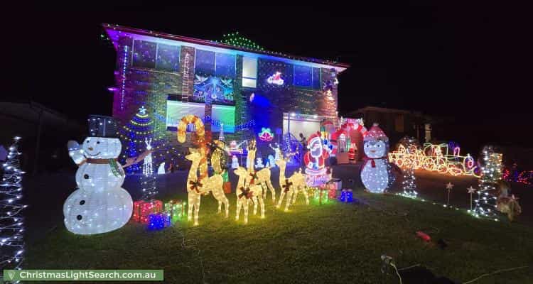 Christmas Light display at  Hull Place, Seven Hills