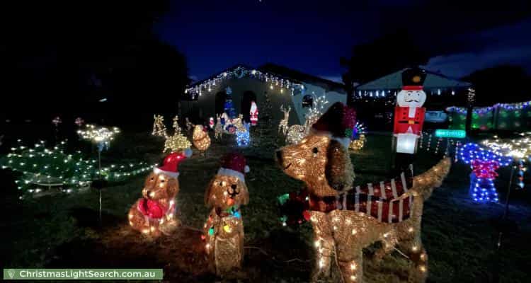Christmas Light display at  Narval Way, Ferndale