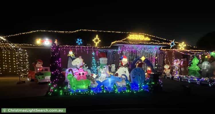 Christmas Light display at 7 Ian Douglas Court, Murray Bridge
