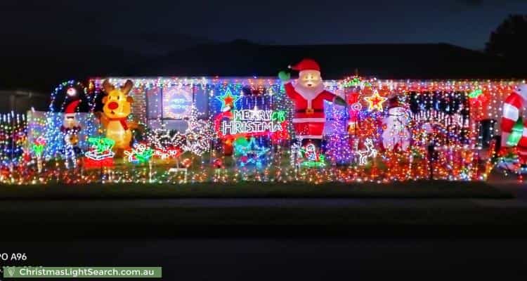 Christmas Light display at 19 Alpine Avenue, Cessnock