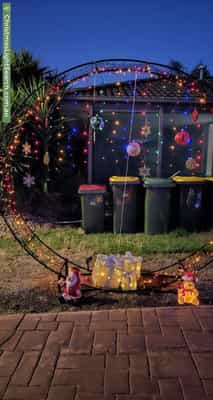 Christmas Light display at  Boon Court, Paralowie