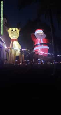 Christmas Light display at 12 Hamelin Street, Bentley Park