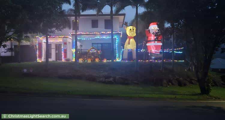 Christmas Light display at 12 Hamelin Street, Bentley Park