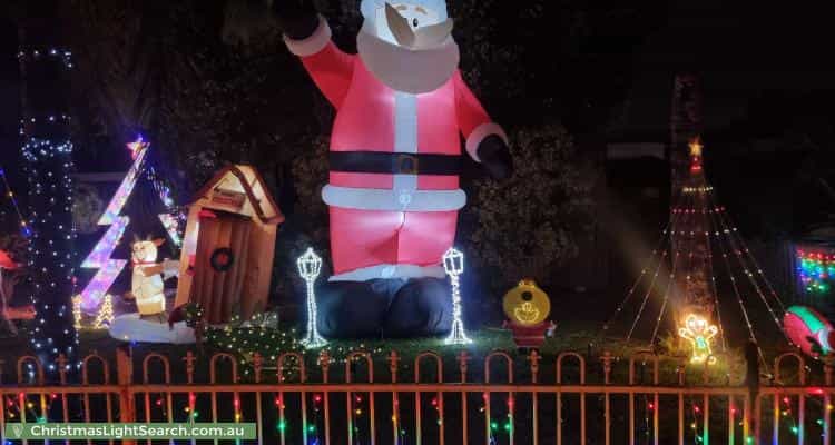 Christmas Light display at 15 Jamaican Road, Safety Bay