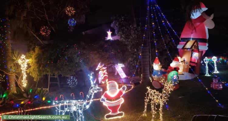 Christmas Light display at 15 Jamaican Road, Safety Bay