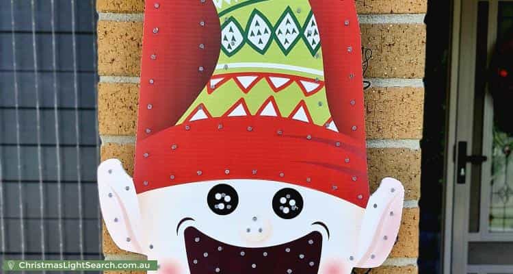 Christmas Light display at 16 Brooklime Way, Wallan