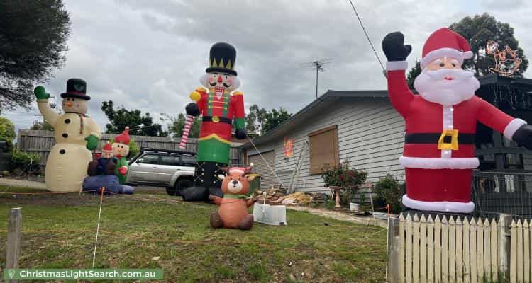Christmas Light display at 8 Vista Drive, Chirnside Park
