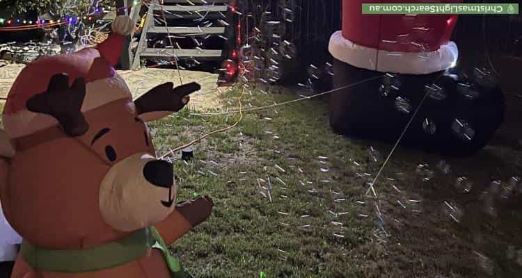 Christmas Light display at 8 Vista Drive, Chirnside Park