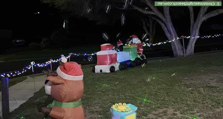Christmas Light display at 8 Vista Drive, Chirnside Park