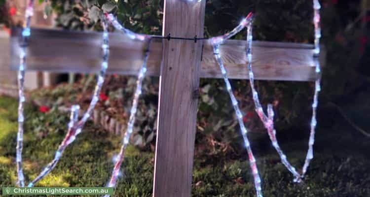 Christmas Light display at 7 McCulloch Street, Nunawading