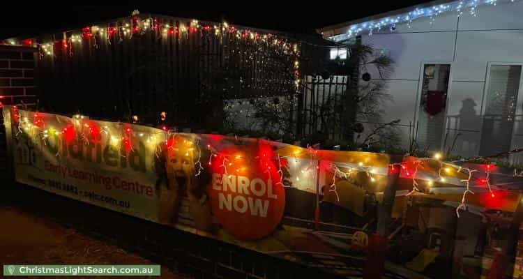 Christmas Light display at 9 Oldfield Road, Seven Hills