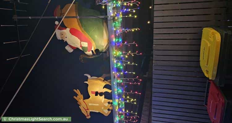 Christmas Light display at 43 Purchas Street, Werribee