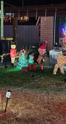 Christmas Light display at 43 Purchas Street, Werribee