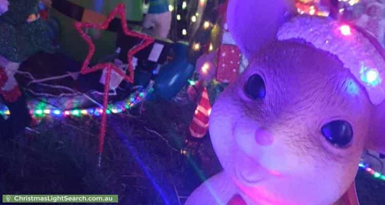 Christmas Light display at 2 Picardy Court, Hoppers Crossing