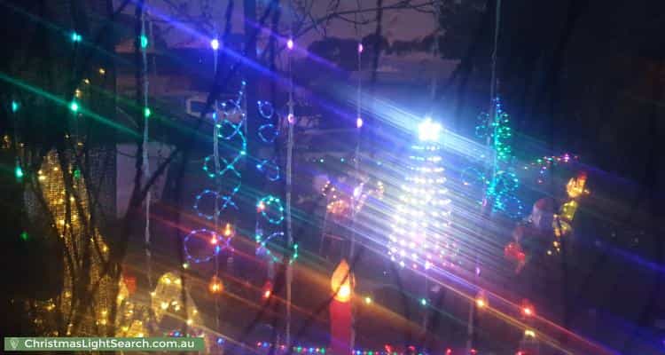 Christmas Light display at 2 Picardy Court, Hoppers Crossing