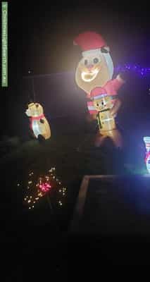 Christmas Light display at 12 Brougham Close, Eumemmerring