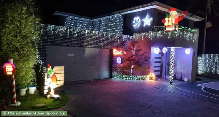 Christmas Light display at 8 Hope Court, Ferntree Gully