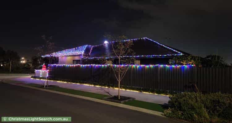 Christmas Light display at 28 Apatite Street, Banjup