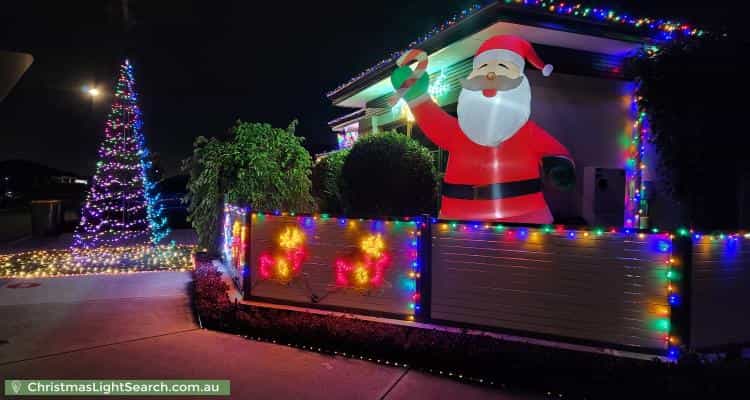 Christmas Light display at 28 Apatite Street, Banjup