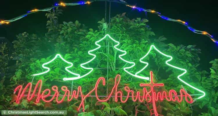 Christmas Light display at 29 Purtell Street, Bentleigh East