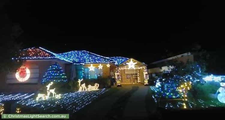 Christmas Light display at 29 Bronwyn Crescent, Salisbury North