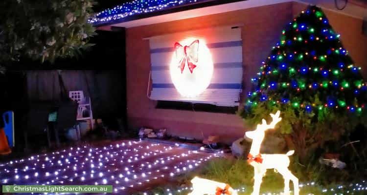 Christmas Light display at 29 Bronwyn Crescent, Salisbury North