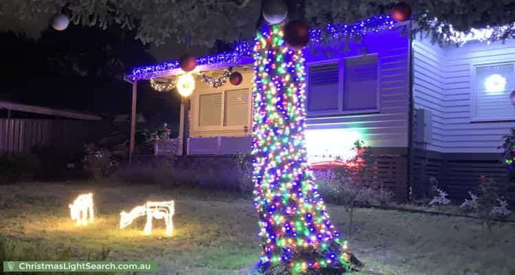 Christmas Light display at 1 Highton Street, Ringwood East