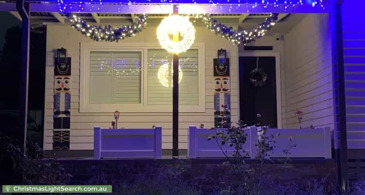 Christmas Light display at 1 Highton Street, Ringwood East