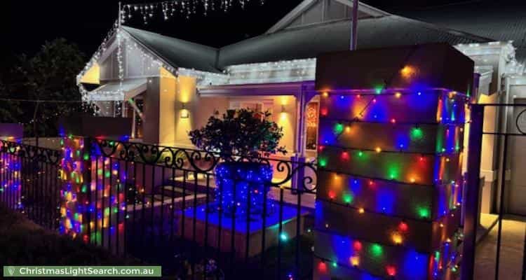 Christmas Light display at 34 Dunrossil Street, Wembley Downs