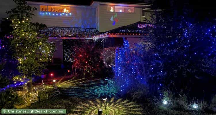 Christmas Light display at 4 Casuarina Avenue, Surrey Downs