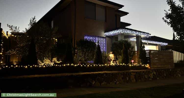 Christmas Light display at 20 Ortakoy Street, Craigieburn