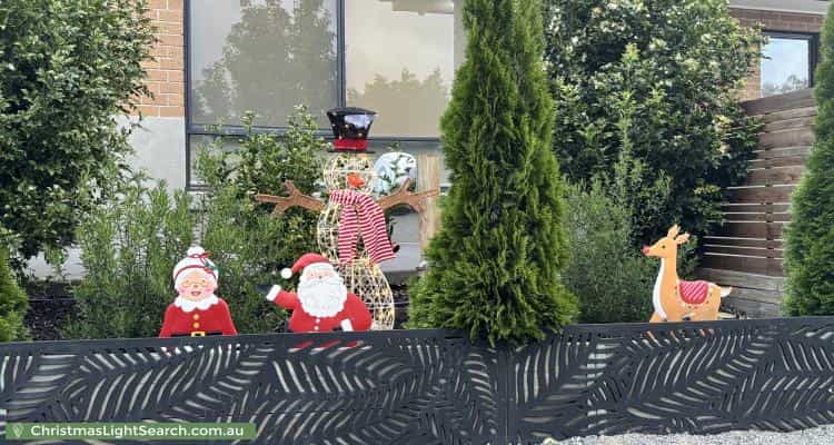 Christmas Light display at 20 Ortakoy Street, Craigieburn