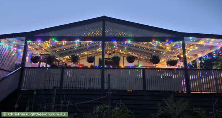 Christmas Light display at 52 Blackwood Park Road, Ferntree Gully