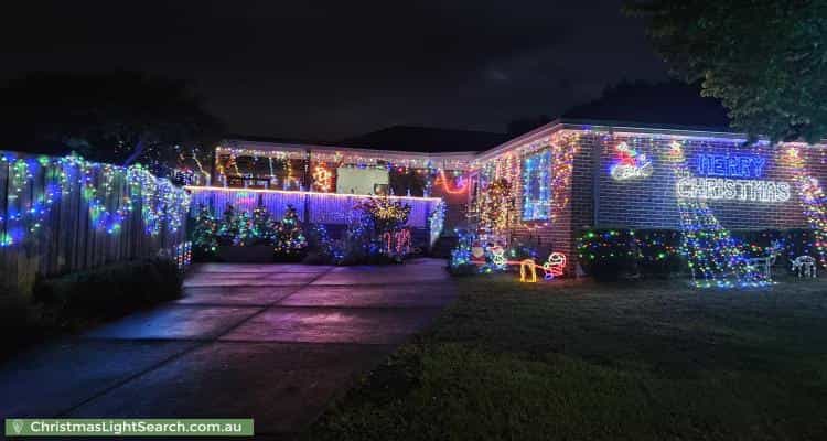 Christmas Light display at 52 Blackwood Park Road, Ferntree Gully
