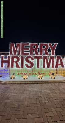 Christmas Light display at 76-78 Nuwarra Road, Moorebank