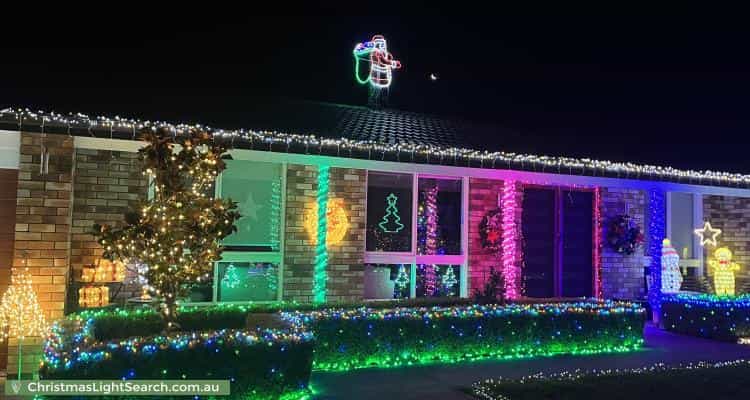 Christmas Light display at 65 McCall Avenue, Camden South