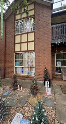 Christmas Light display at 10 Shackleton Court, Greenwith