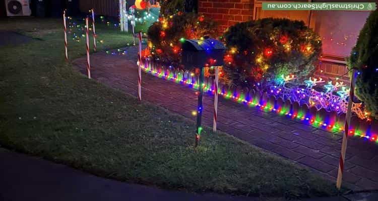 Christmas Light display at 79 Greenwood Drive, Carrum Downs
