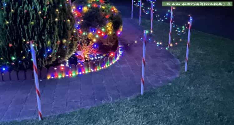 Christmas Light display at 79 Greenwood Drive, Carrum Downs
