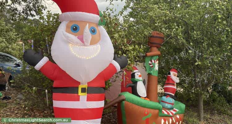 Christmas Light display at 51 Tipiloura Street, Ngunnawal