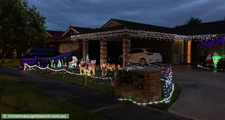 Christmas Light display at 45 Baringa Park Drive, Narre Warren South