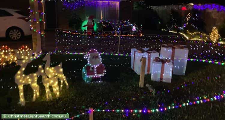 Christmas Light display at 45 Baringa Park Drive, Narre Warren South
