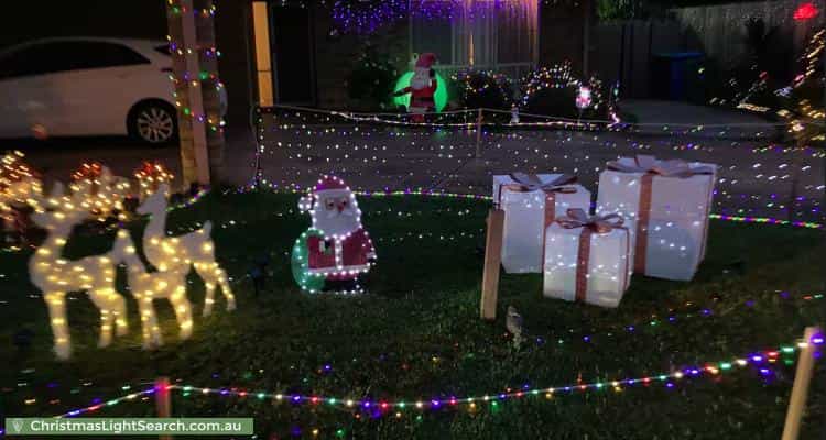 Christmas Light display at 45 Baringa Park Drive, Narre Warren South