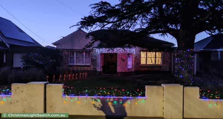 Christmas Light display at 46B Oval Avenue, Woodville South
