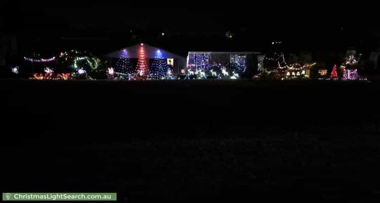 Christmas Light display at 22 Bucktin Street, Collie